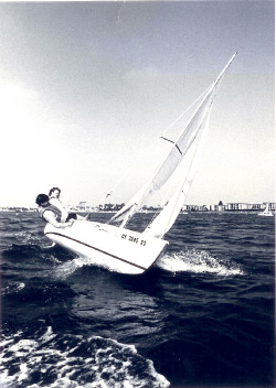 C-15 on Santa Monica Bay ca. 1995