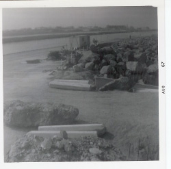 The MAC ca. 1967 during construction of the Marina ramp and dock.